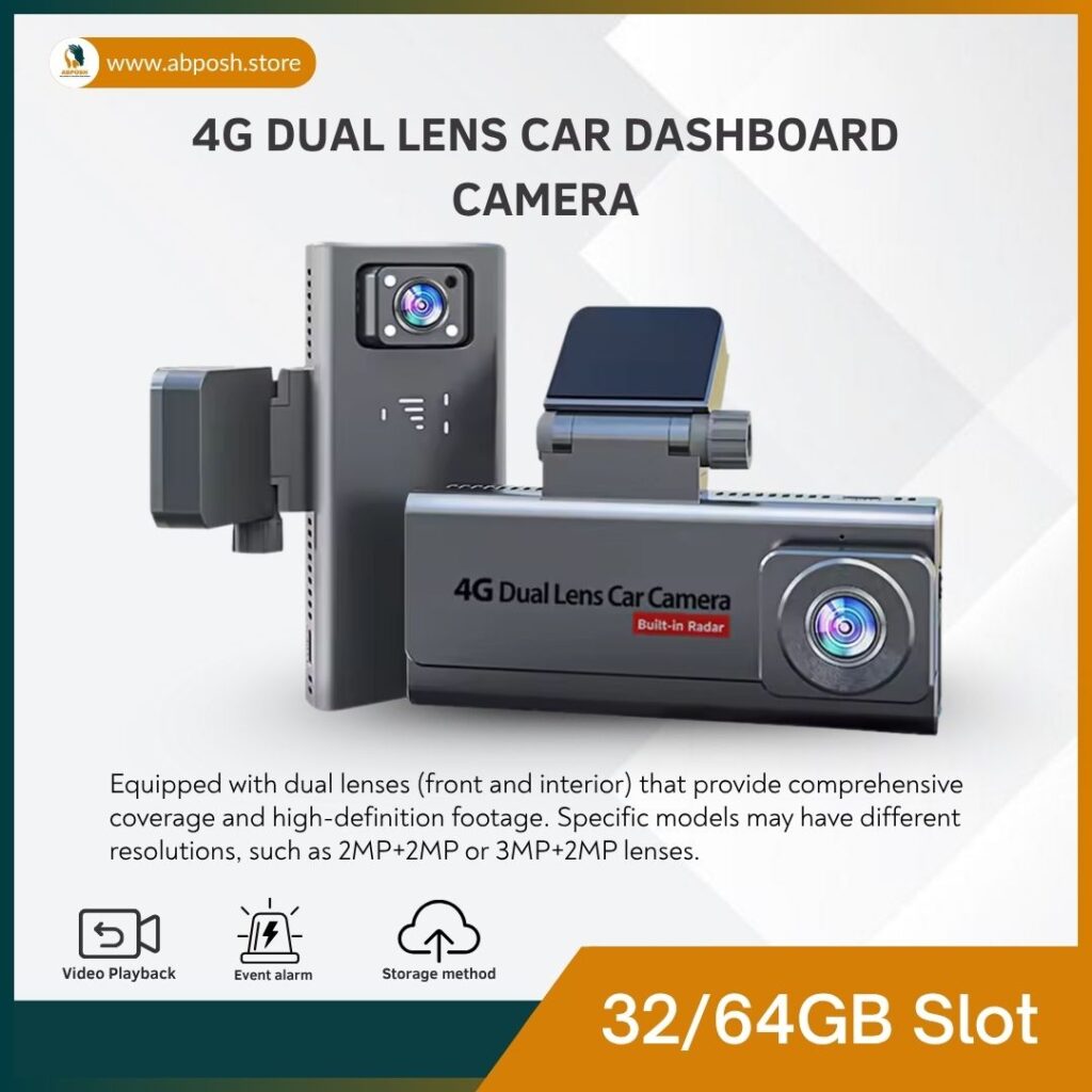 Car Dashboard Anti-Thief Camera mounted